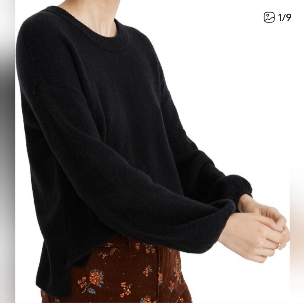 Madewell Payton Pullover Sweater in Coziest Yarn